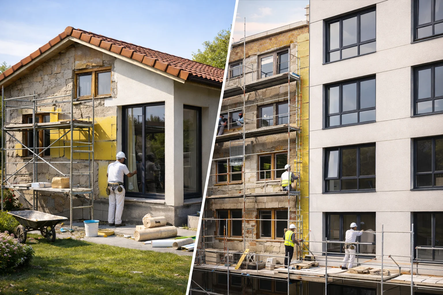 Rénovation globale du bâtiment